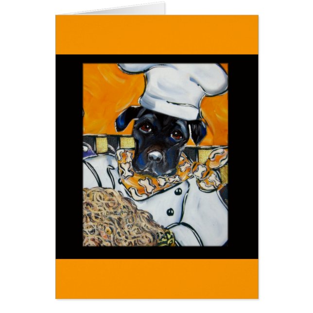 Chef Black Lab (Devant)