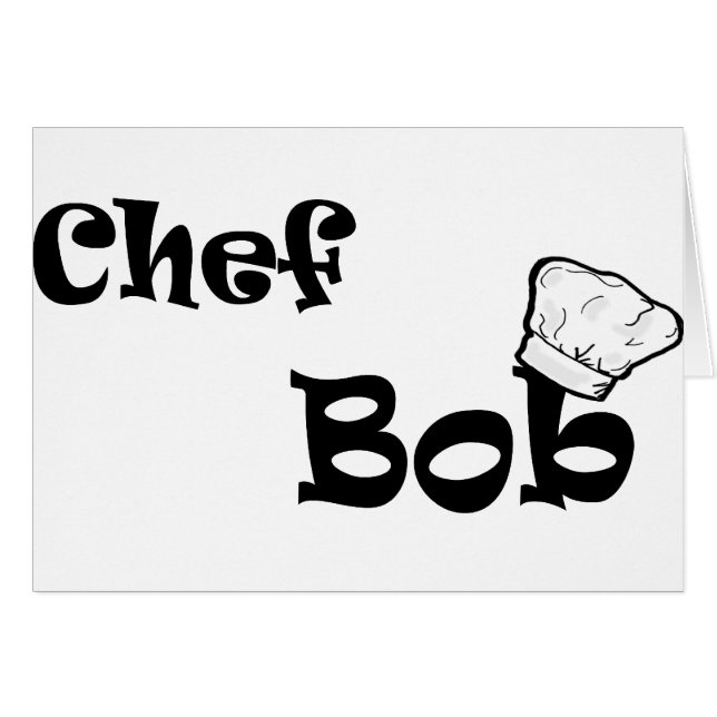 Chef Bob (Devant horizontal)