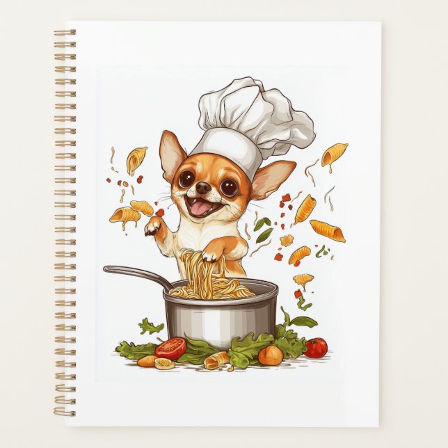Chef Chihuahua � Maître Chien Culinaire (Devant)
