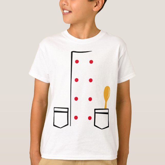 Chef costume t-shirt (Devant)