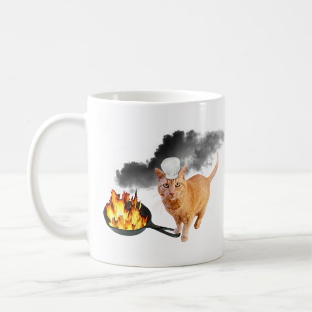 Chef de chat Mug (Gauche)