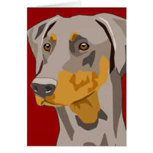 Chef de dobermann, faon, Uncropped