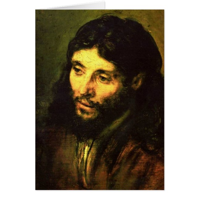 Chef de Jésus Par Rembrandt (Devant)