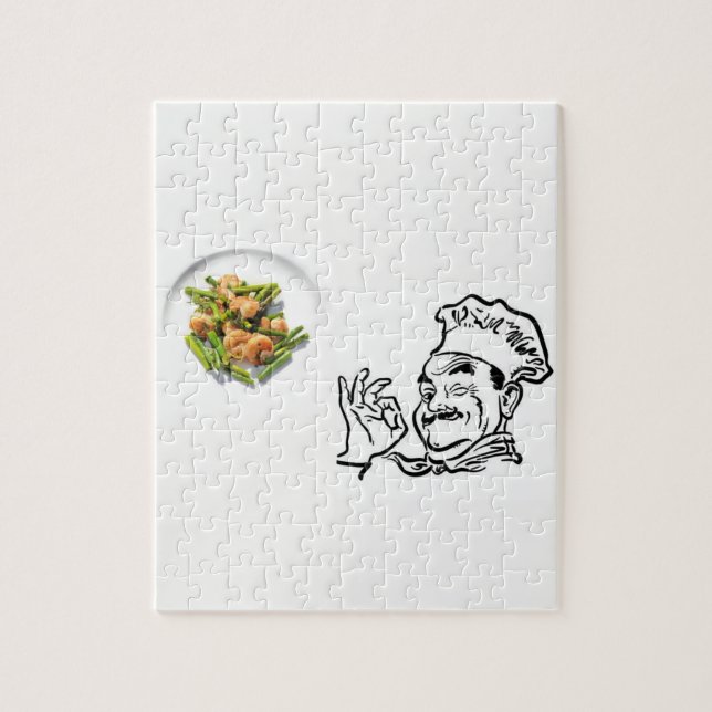 Chef de puzzle Jigsaw (Vertical)
