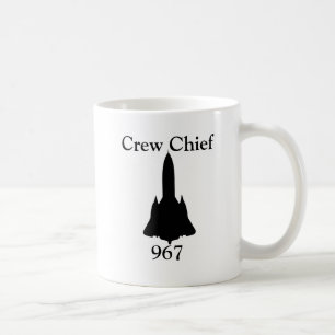 Chef d'équipe de tasse de café SR-71