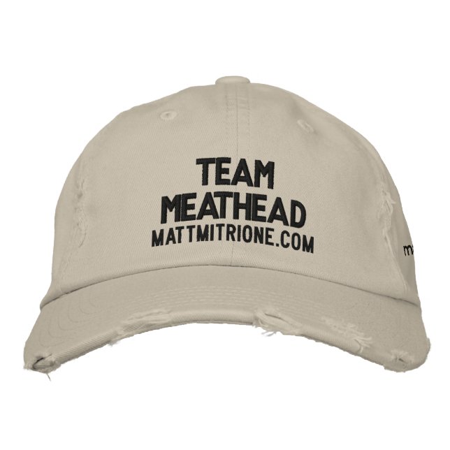 Chef d'équipe MeatHead Casquette (Devant)