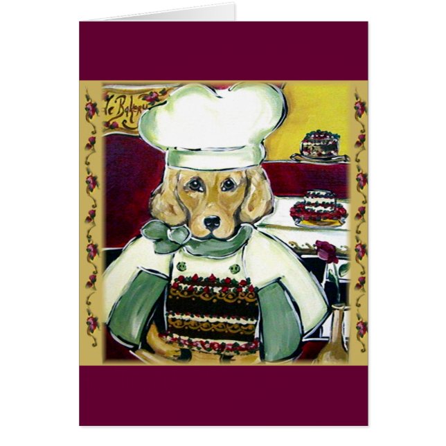 Chef Golden Retriever (Devant)