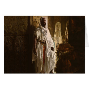 Chef maure Art africain Peinture Portrait