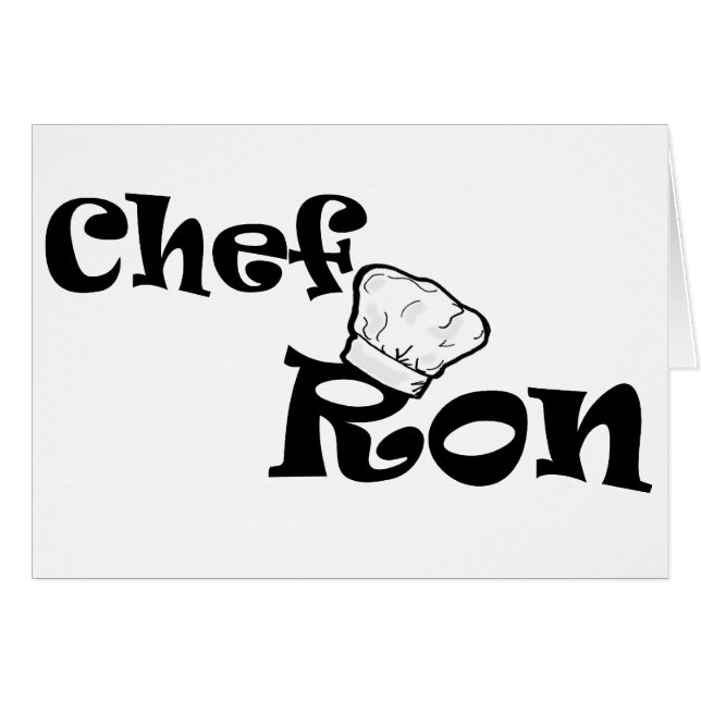 Chef Ron (Devant horizontal)