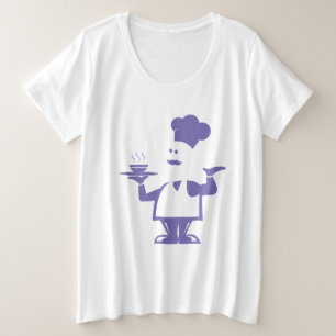 Chef tenant un bol de soupe