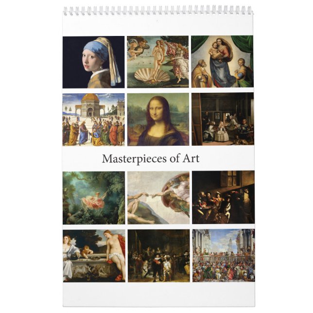 Chefs-d'oeuvre d'art du calendrier (Protection)