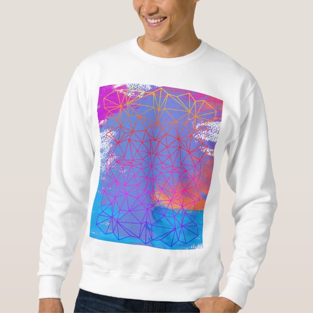 Chefs-d'oeuvre de mosaïque pour hommes Sweatshirt  (Devant)