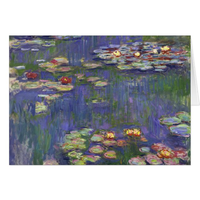 Chefs-d'œuvre de peinture de Nymphéas de Monet (Devant horizontal)