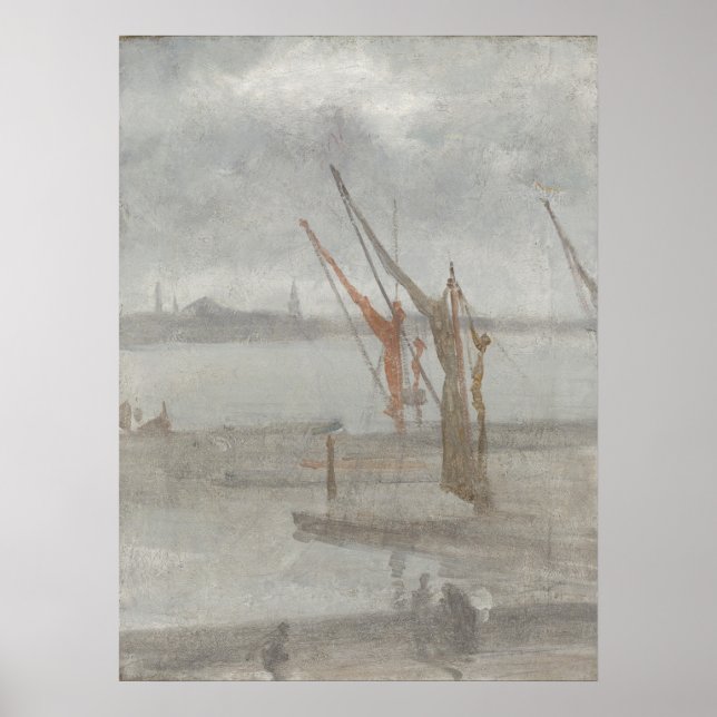 Chelsea Wharf - Poster d'art fine James Whistler (Devant)