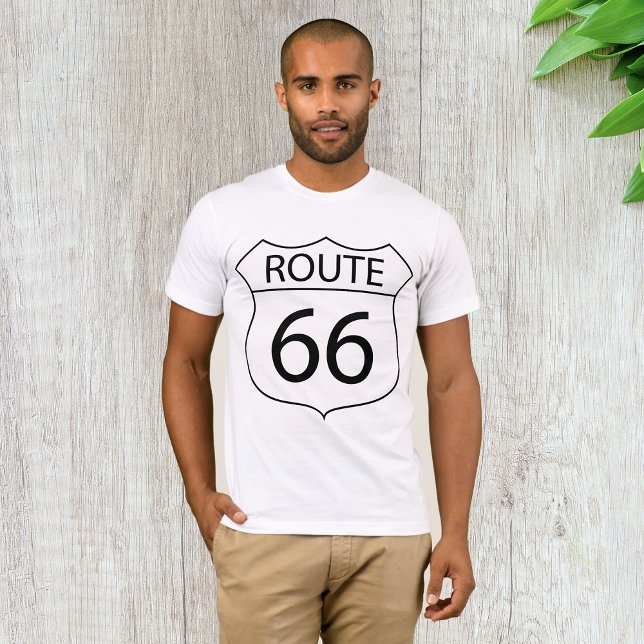 Chemin 66 Mens T-Shirt (Créateur téléchargé)