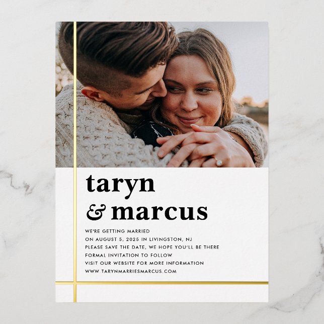 Chemin croisé FOIL Enregistrer la carte postale Da (Recto)