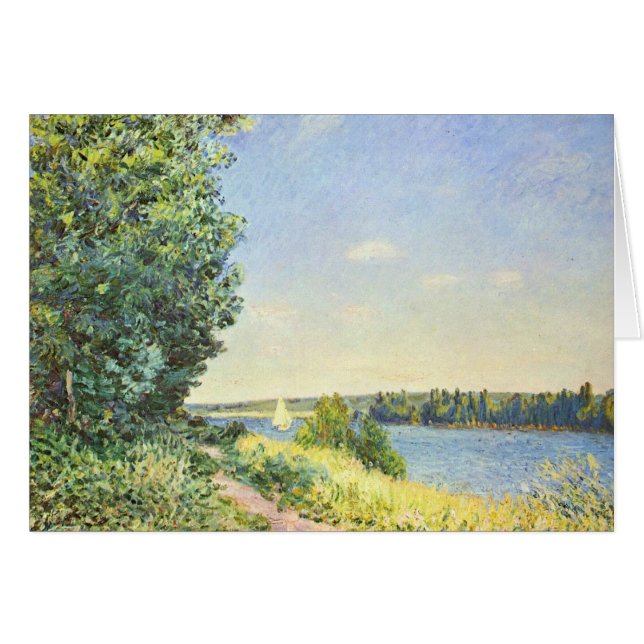 Chemin d'Alfred Sisley Normandie (Devant Horizontal)