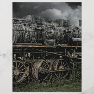 chemin de fer locomotif de rail de train de