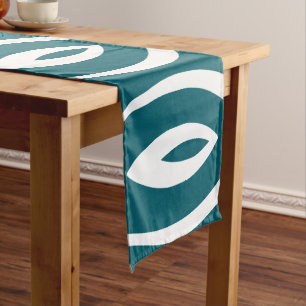 Chemin De Table Court 1 Rythme minimaliste de la nature