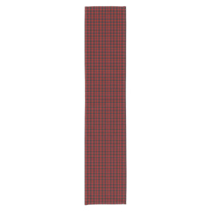 Chemin De Table Court à damiers Noël Rouge Buffalo Plaid