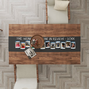 Chemin De Table Court A Year in Review Instagram Photo Table Runner
