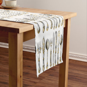 Chemin De Table Court affaires de approvisionnement de couverts de chefs