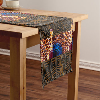 Chemin De Table Court Afro Bohemian