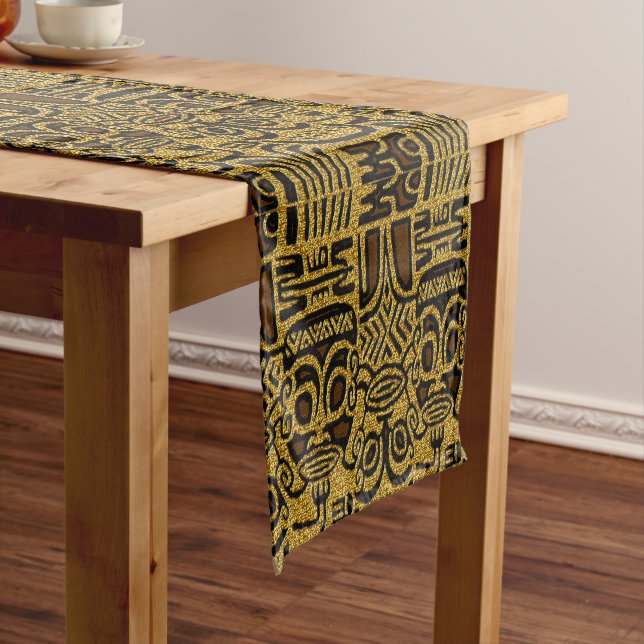 Chemin De Table Court Afrocentrique (In Situ)