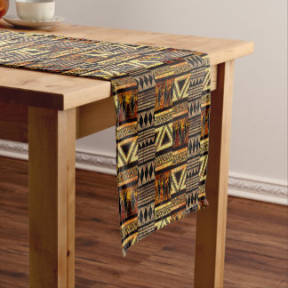 Chemin De Table Court Afrocentrique