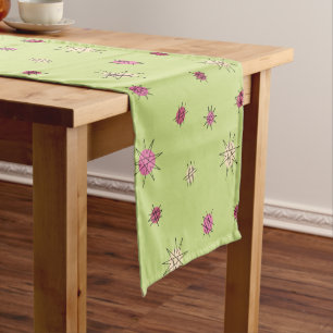 Chemin De Table Court Age atomique Starburst Planètes Lime Green