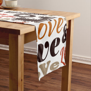 Chemin De Table Court Amour 1