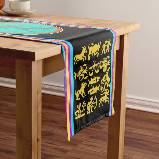 Chemin De Table Court Aquarius Table Runner (In Situ)