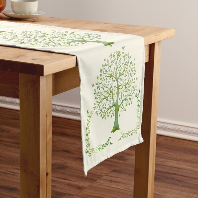 Chemin De Table Court Arbre de vie (In Situ)