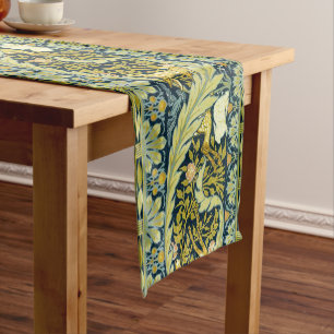 Chemin De Table Court Art Nouveau vintage Deer & Rabbits par Walter Cran