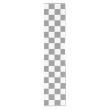 Ash Grey White Checkered Check Pattern