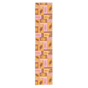 Chemin De Table Court Automne Thanksgiving Court Table Runer