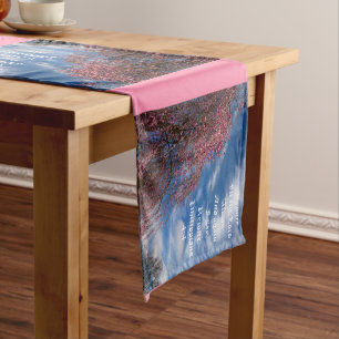 Chemin De Table Court Avril Ciel avec Philippiens 4:4