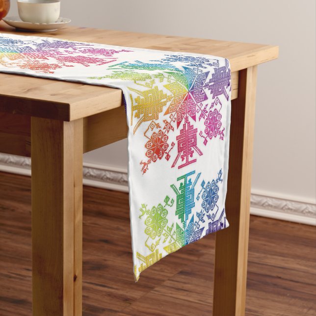 Chemin De Table Court Aztèque (In Situ)