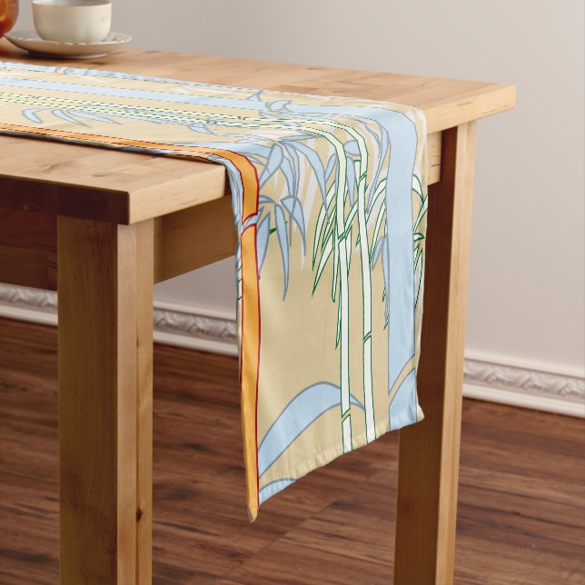 Chemin De Table Court Bamboo 2 (In Situ)