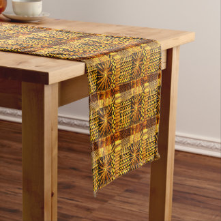 Chemin De Table Court Bambou, tribu africaine