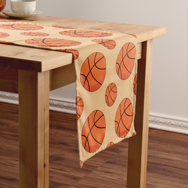 Chemin De Table Court Basket-ball (In Situ)