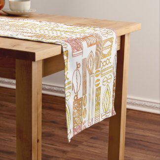Chemin De Table Court Batik perles Motif