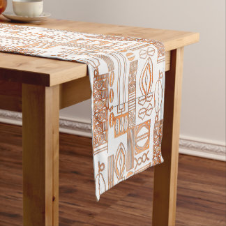 Chemin De Table Court Batik perles Motif