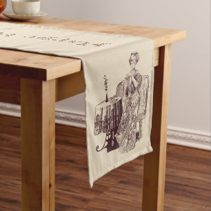 Chemin De Table Court Belle Lady boissons thé