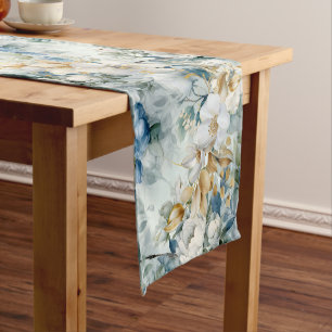 Chemin De Table Court Blossements Gold