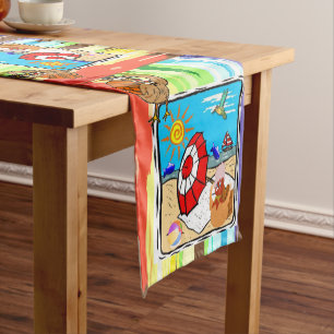 Chemin De Table Court Bon thanksgiving de jour du coureur de nappes, pla