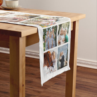 Chemin De Table Court Bordure blanche 24 photos Créez votre propre colla