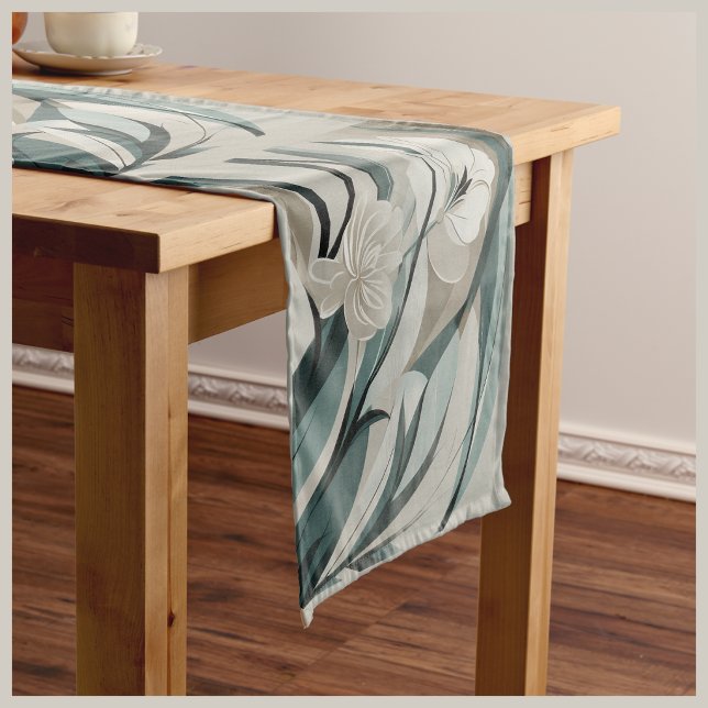 Chemin De Table Court Bourgeons ornés de joyaux (Jeweled Buds Short Table Runner
)