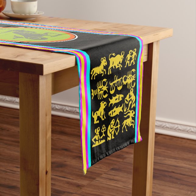 Chemin De Table Court Capricorn Table Runner (In Situ)