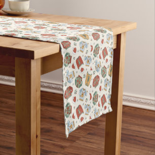 Chemin De Table Court Chandails de Noël et Motif Casquette